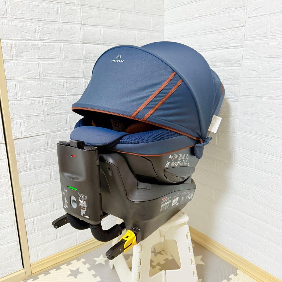 【極美品】エールベベチャイルドシート クルットRウィ ★最高級シリーズ★