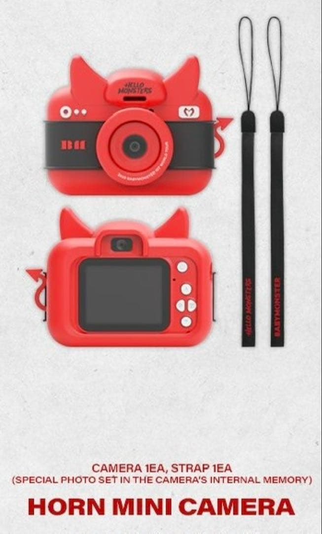 BABYMONSTER【HELLO MONSTER】ミニカメラ - メルカリ