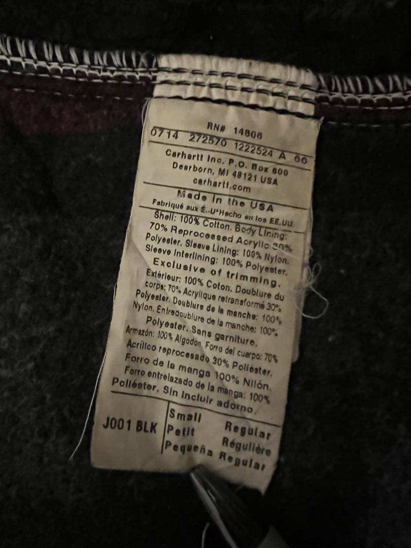 D*H様 Carhartt カーハート　デトロイトジャケット　USA製125周年