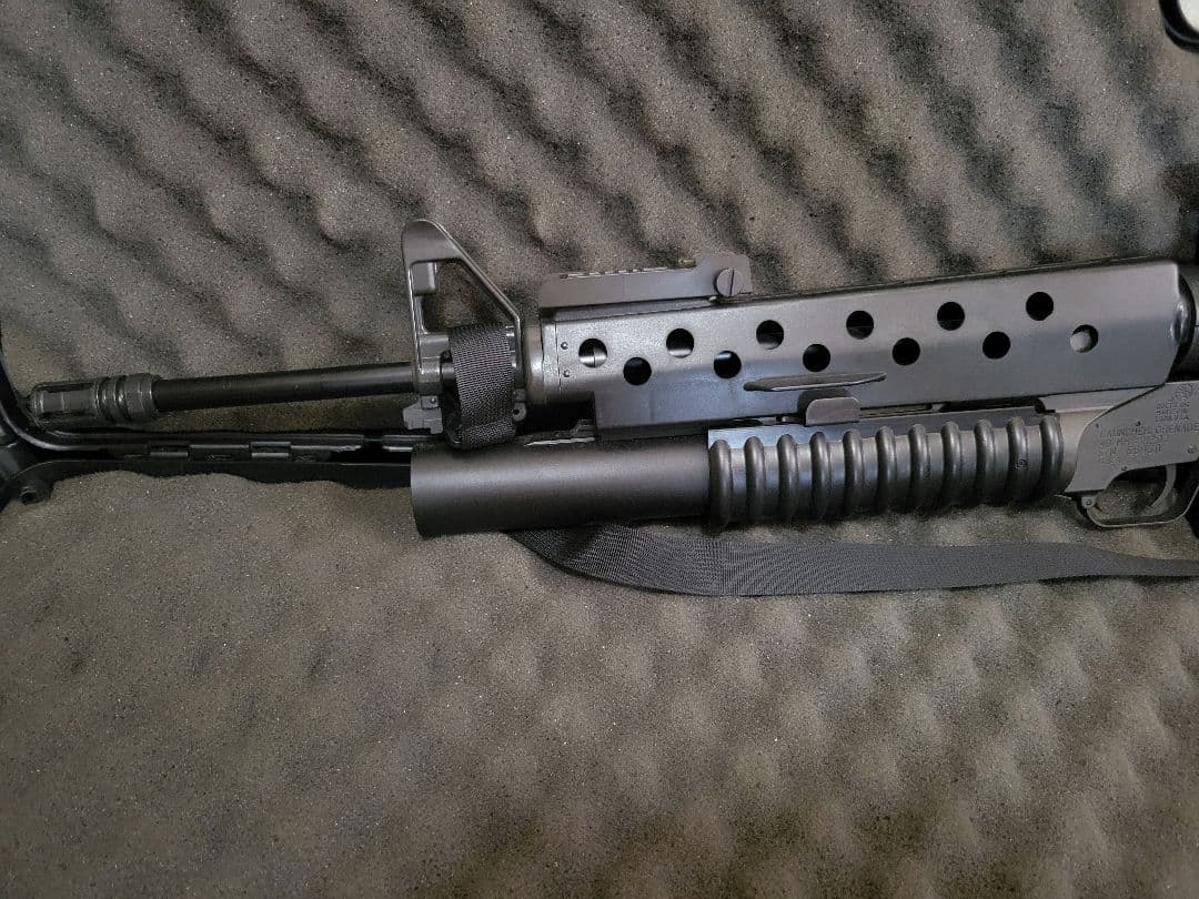 [美品 レア] アサルトライフル M16 A1 M203 グレネードランチャー付