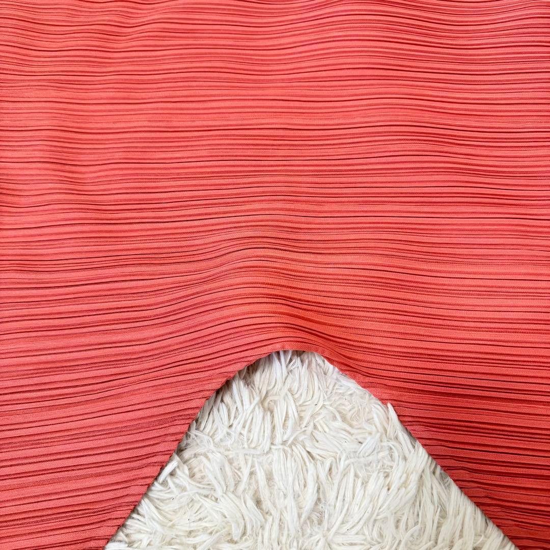 PLEATS PLEASE プリーツ　サルエルパンツ　薄赤色