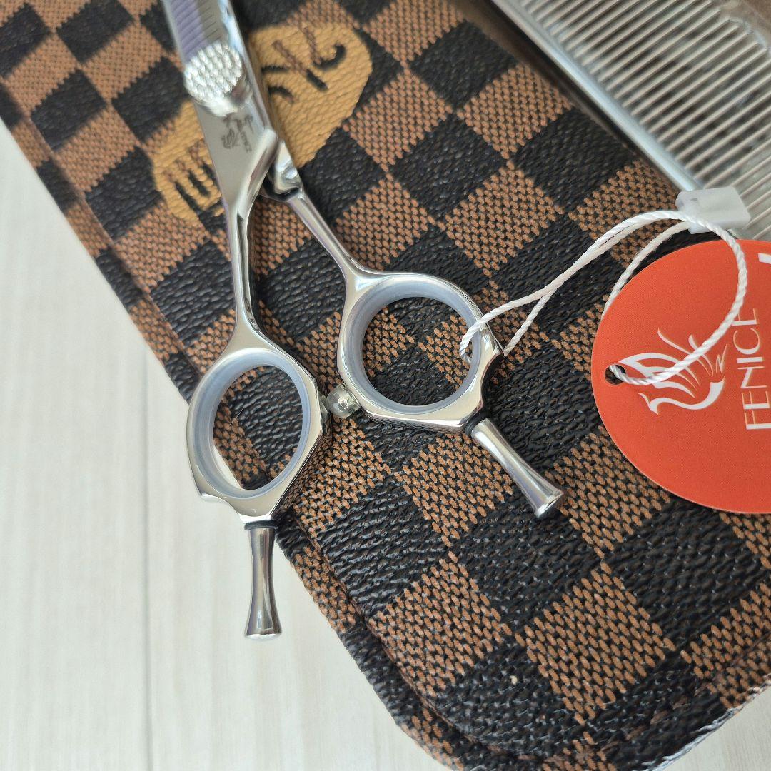 新品☆フェニーチェ 左利き用 セニングシザー 7インチ カット率50%