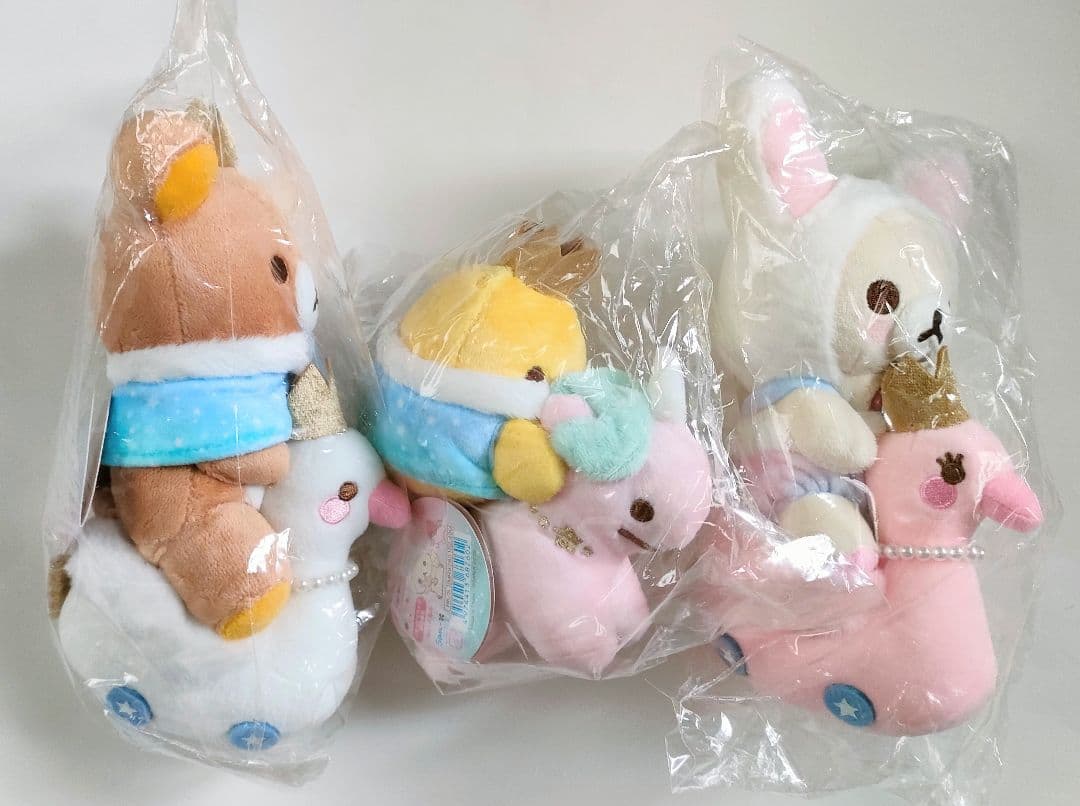 激レア！リラックマストア限定ぬいぐるみ♪コリラックマのふんわりかわいい夢♪全３種