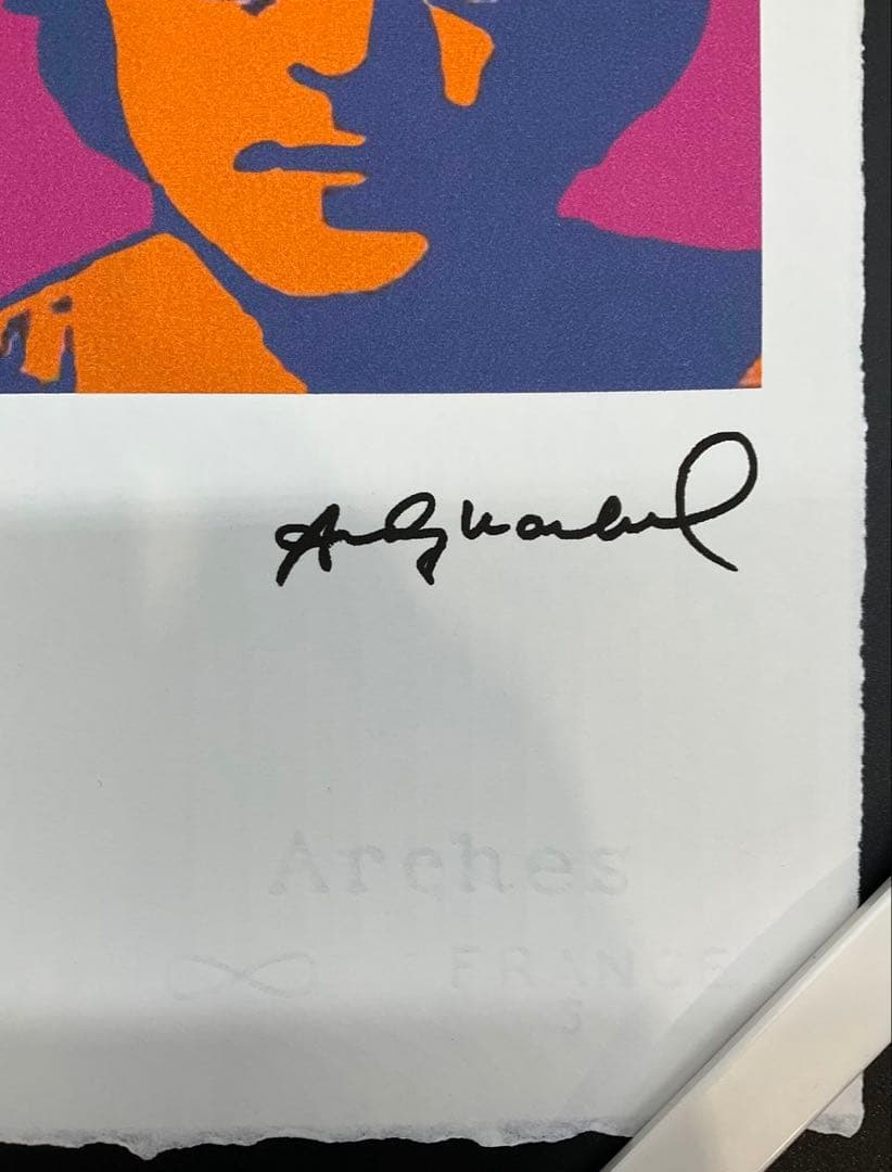 アンディ・ウォーホル リトグラフ ジョン・レノン 世界 100枚限定