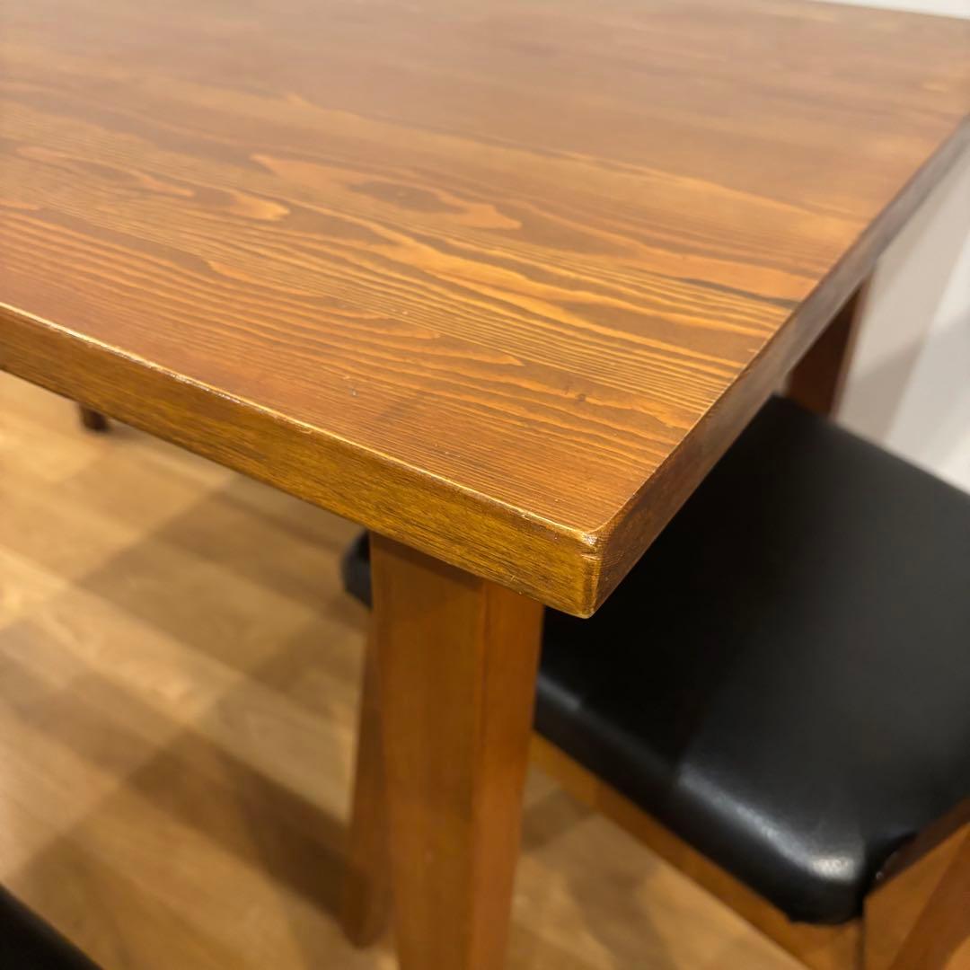 ニコアンド　ダイニングテーブルセット　3点【定価85800円】①