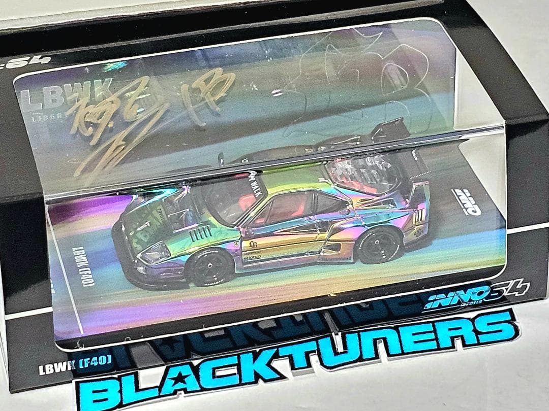 イノモデル 1/64 フェラーリ F40 LB チェイス イノモデル 1/64 フェラーリ F40 LB 香港限定 チェイス - メルカリ