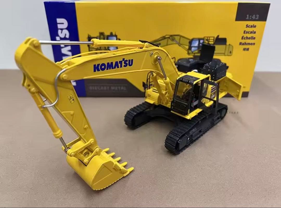 KOMATSU PC520LC-11MO 油圧ショベル 1:43