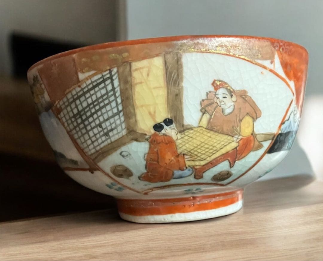 明治期九谷 最高峰加賀九谷 赤絵細描 煎茶道具 急須 茶器 煎茶 九谷焼　印