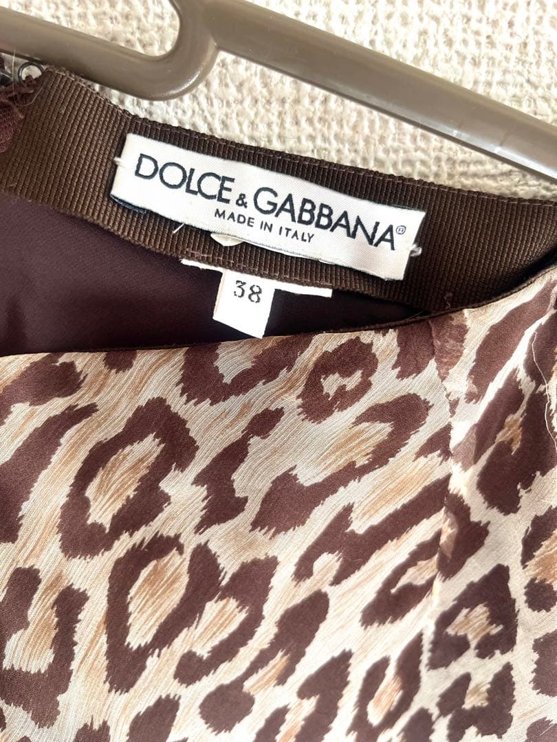 Dolce & Gabbana ヒョウ柄タイトスカート 38