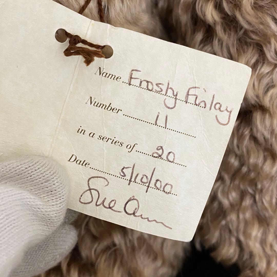 Sue Quinn スークイン テディベア 2000年 鳴くタイプ no.10