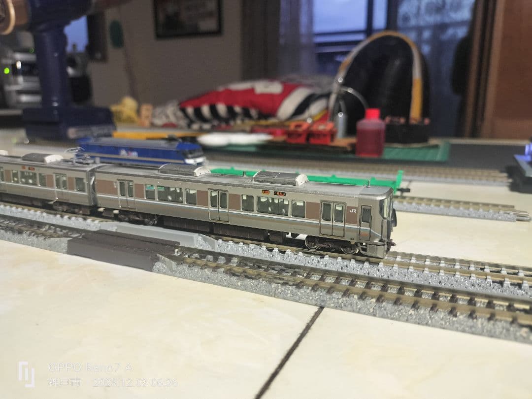 Nゲージ カトー全車室内灯白色LED新快速225系6両編成 鉄道模型 セット