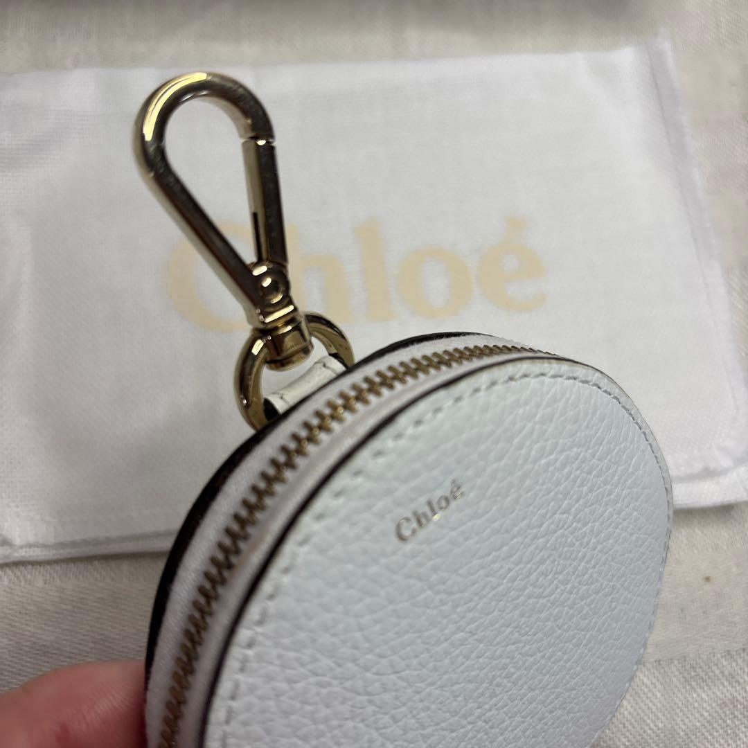 綺麗♡Chloe クロエアルファベットラウンドファスナーミニポーチ ケース