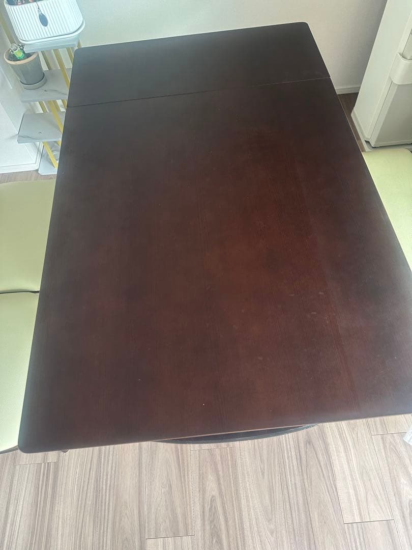 伸長式 ダイニングセット 4点セット 90〜120cm