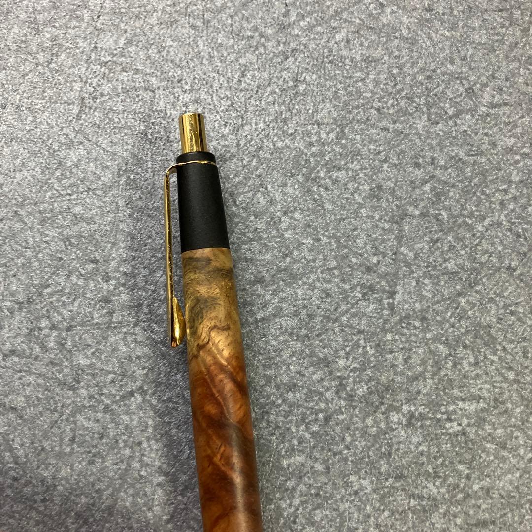 ボナンペン 本花梨瘤源平(アフゼリア) 真鍮金具 シャーペン 検索用