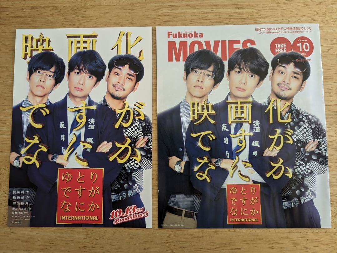 映画チラシ　フライヤー　組み合わせ 枚数増減 相談可