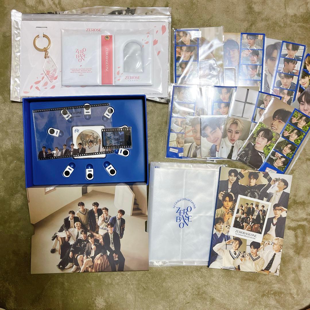 おまけ付 ZEROBASEONE JAPAN FC ファンクラブ 第一期 キット - メルカリ