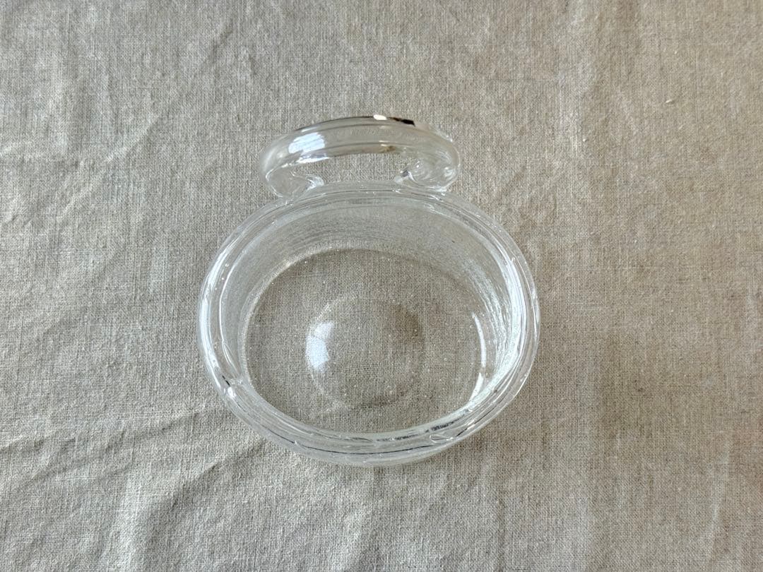 ヴィンテージ☆Sargassoサルガッソ N563 ボトル ベース 気泡ガラス