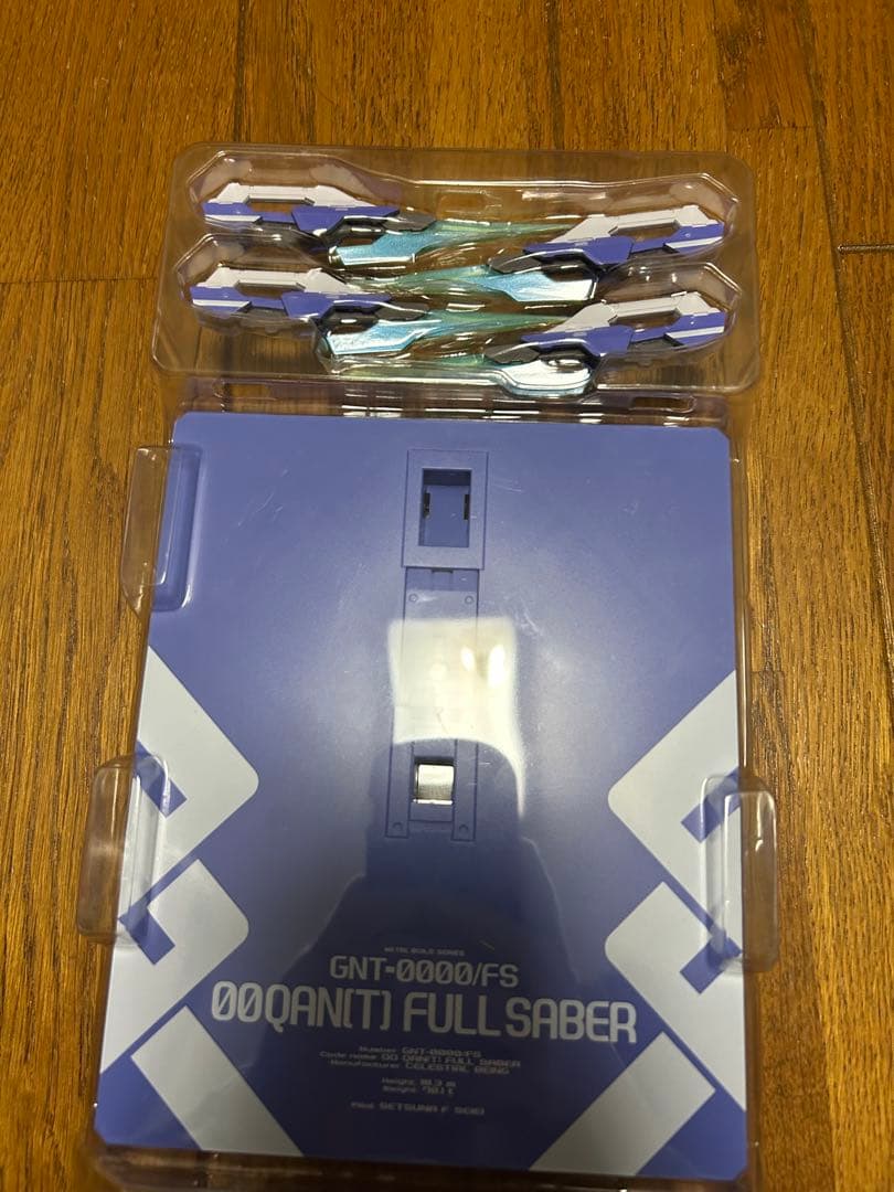 【開封品】LBUILD メタルビルド　ダブルオークアンタフルセイバー