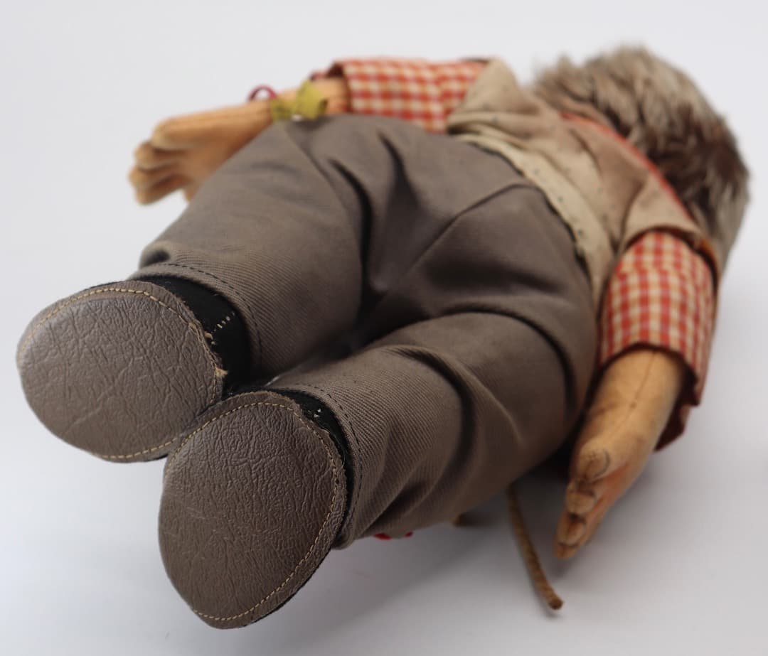 STEIFF \"MECKI\" 28cm ハリネズミのアンティークドール