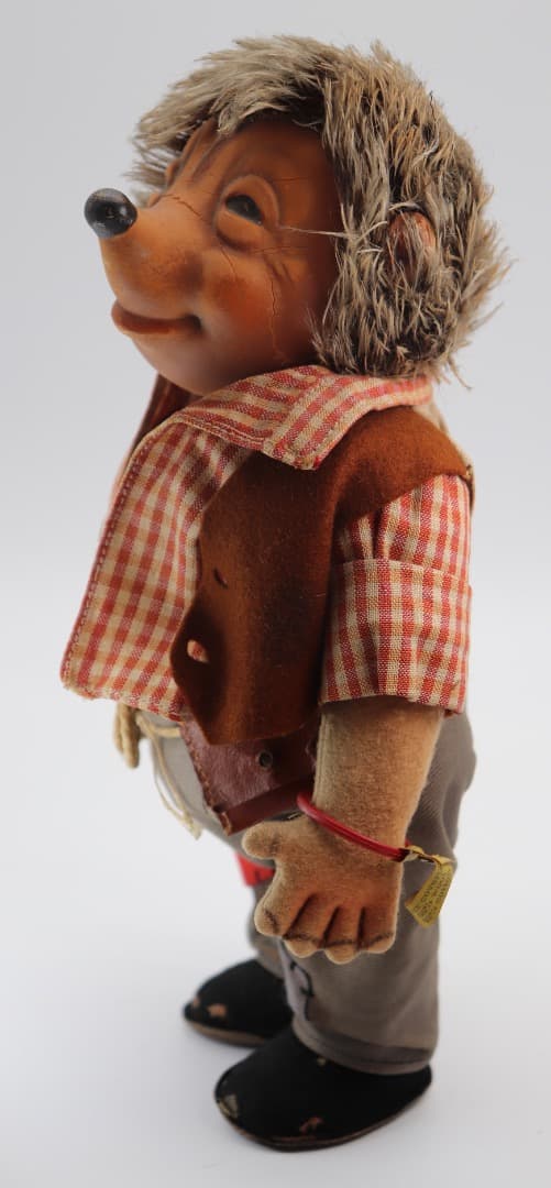 STEIFF \"MECKI\" 28cm ハリネズミのアンティークドール
