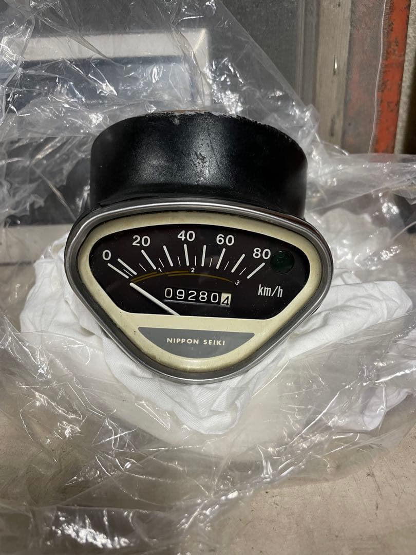 おにぎりメーター 速度計 80km/h メーターのみです。