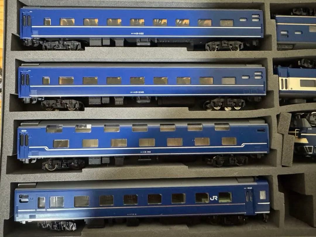 [現状品]TOMIX 14系15形特急寝台客車 あかつき・彗星 EF66形セット