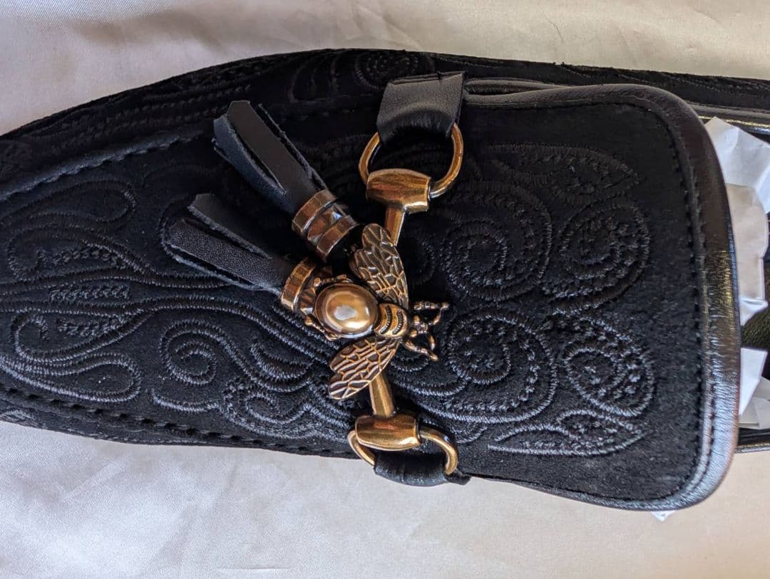 新品未使用　angelo ruffo タッセル　刺繍　シューズ