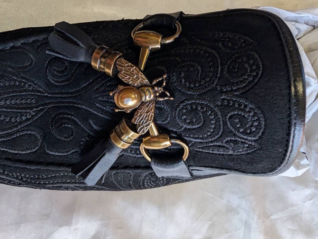 新品未使用　angelo ruffo タッセル　刺繍　シューズ