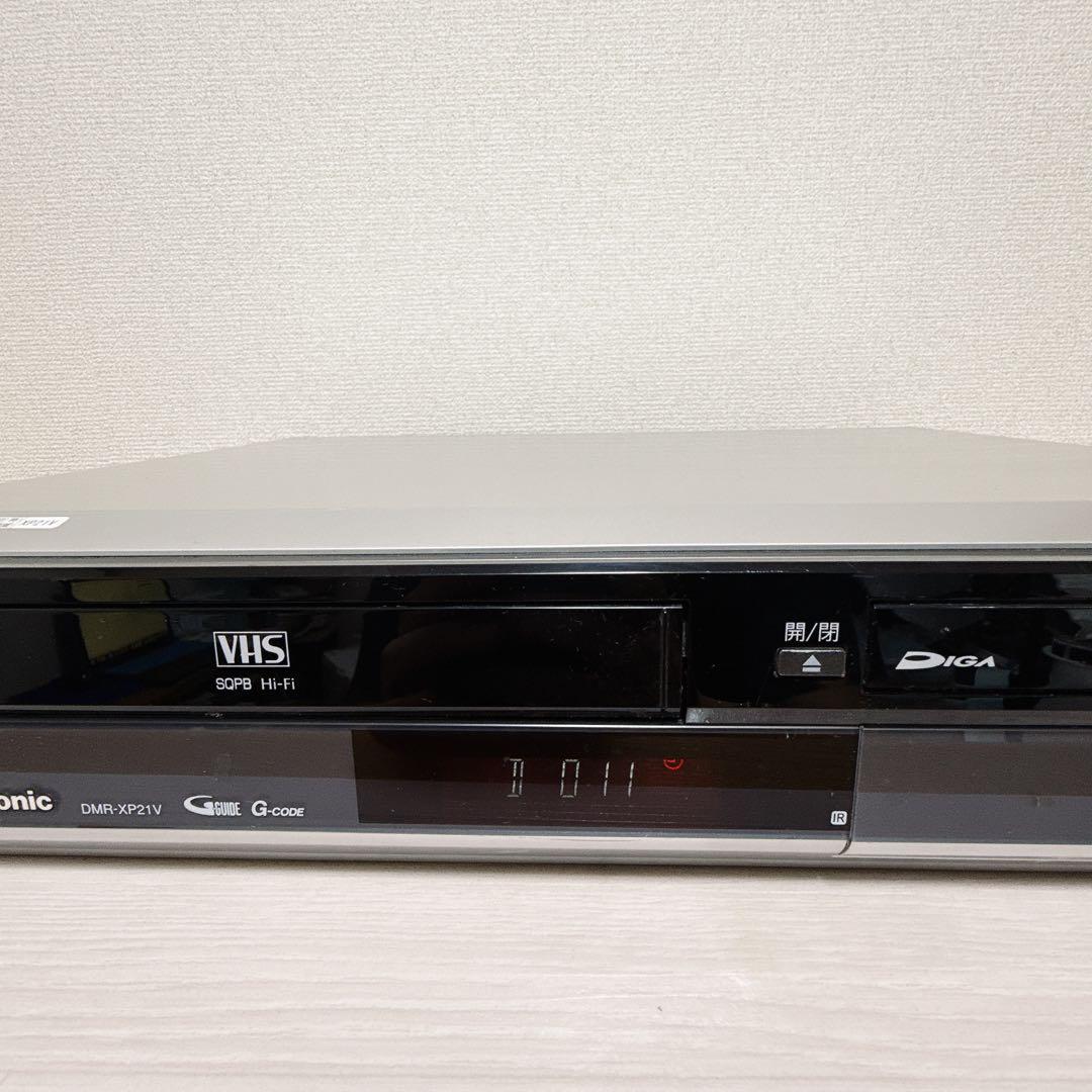 2092【動作】Panasonic DMR-XP21V VHS DVDレコーダー