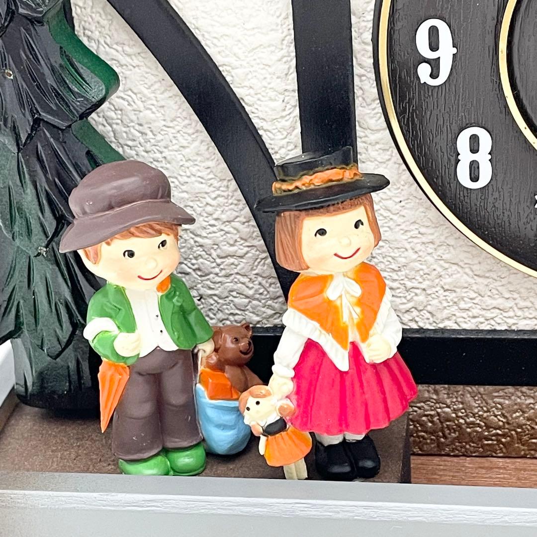 【未使用】CITIZEN メルヘンハウス ハト時計 掛時計 4MJ744 木製