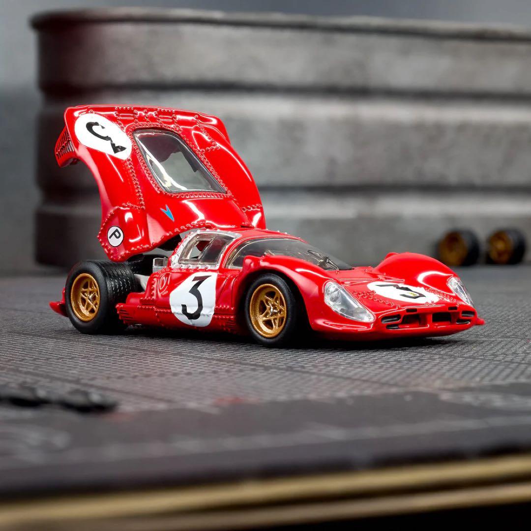 ミニカー Hot Wheels 1967 Ferrari 330 P4 ELITE 64