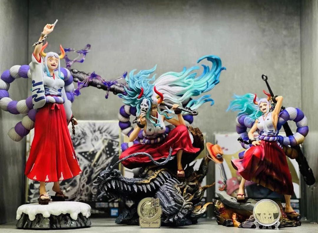 ONE PIECE  ヤマト ガレージキット ガレキ スタチュー③