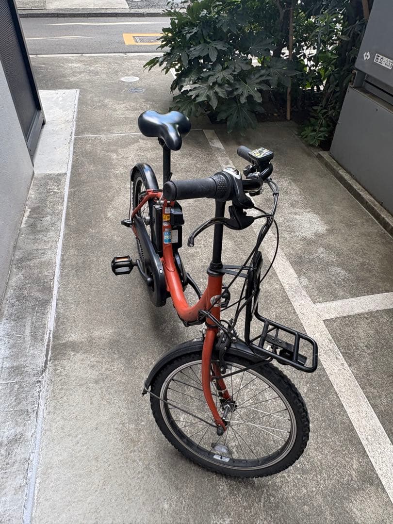 Bridgestone オレンジ 電動アシスト自転車 シティタイプ 値下げ可❗️
