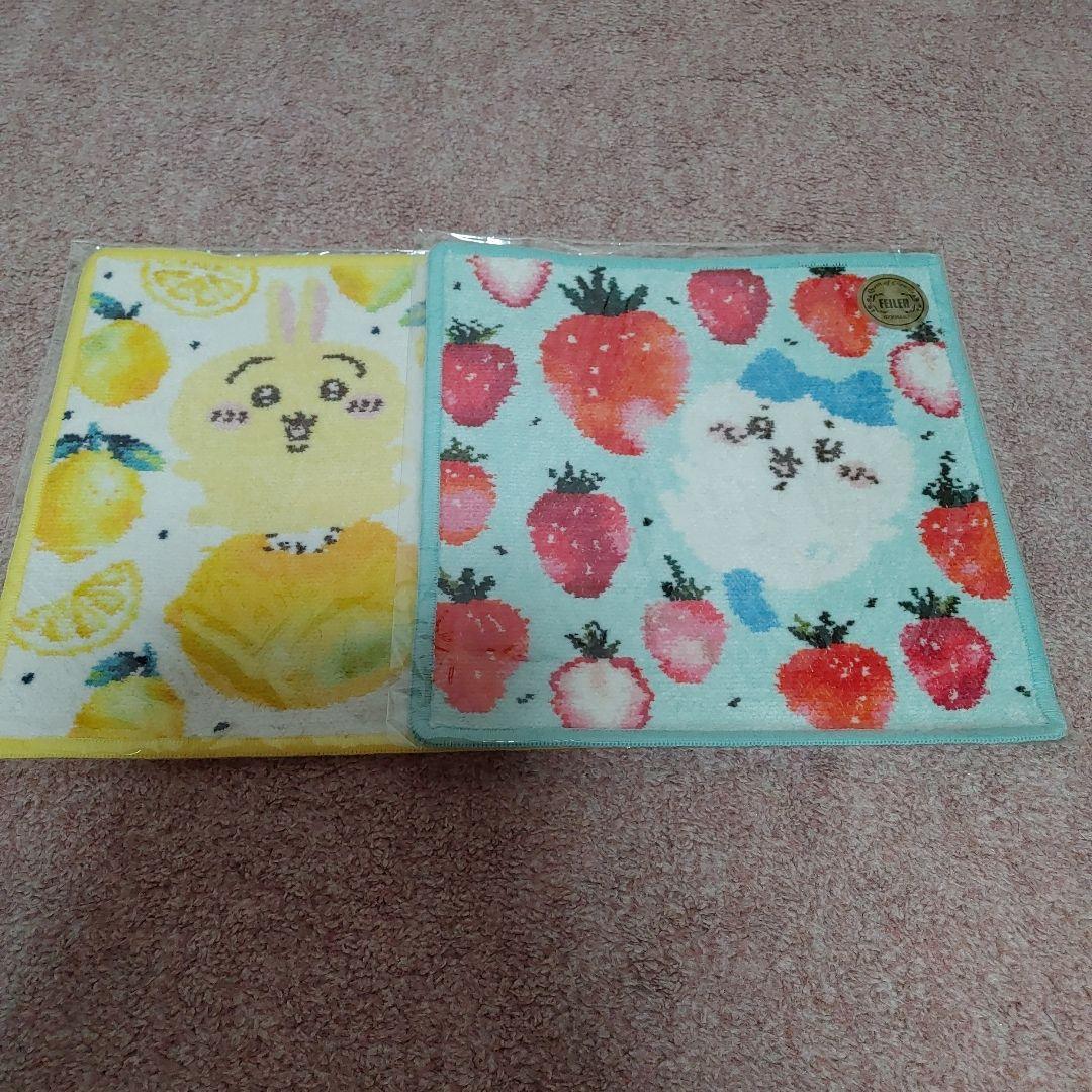 フェイラーちいかわ　 タオルハンカチ2枚セット フェイラーちいかわ タオルハンカチ2枚セット ちいかわ FEILER コラボ