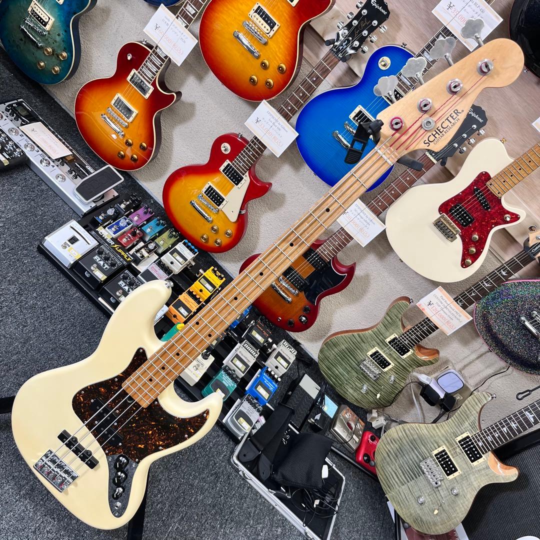 10387】 Schecter PJ タイプベース 凛として時雨仕様？ シェクター ベース