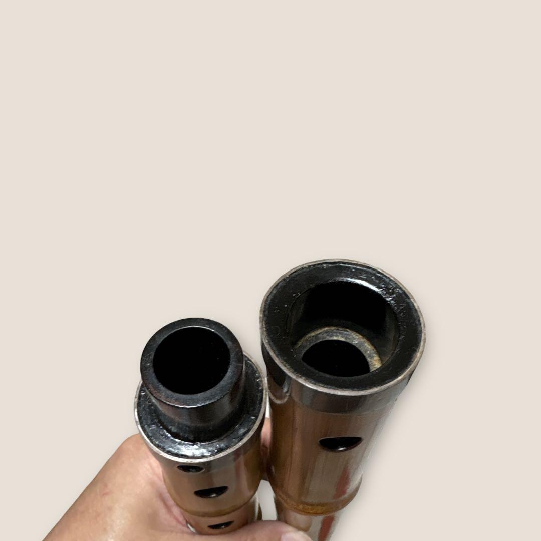 人気 尺八 琴古流 バチ型 銘あり 竹治 1印 2尺 7孔