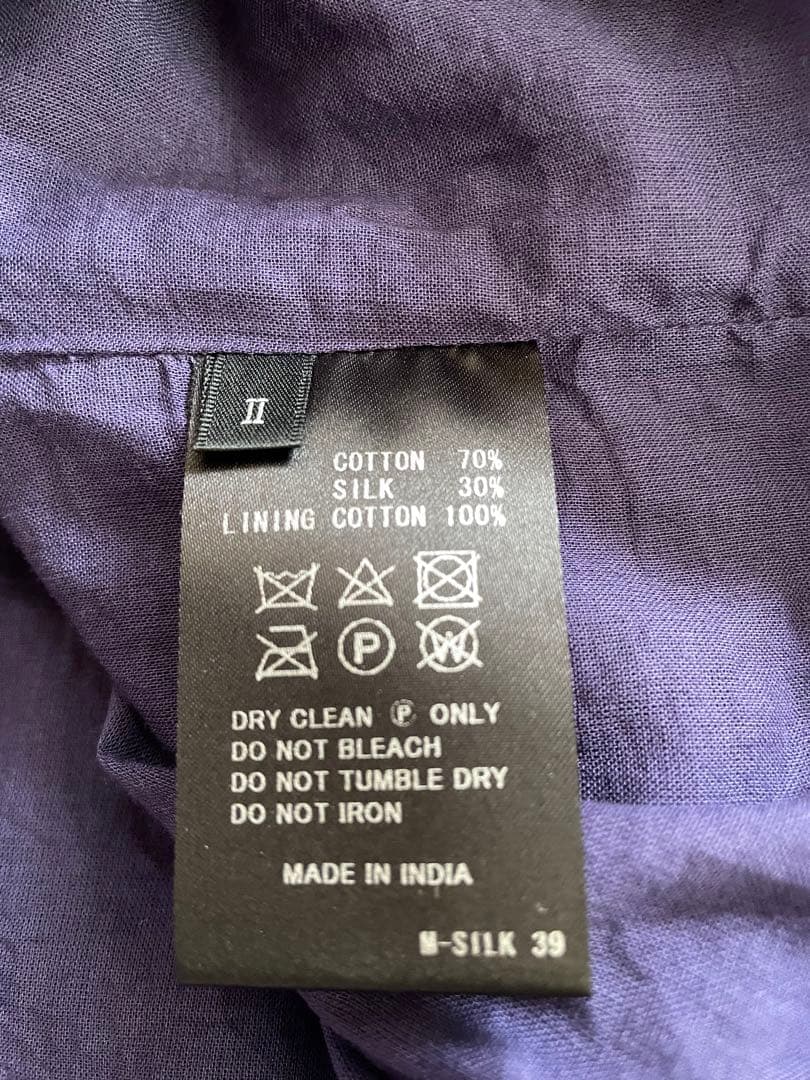 よよ★美品★ メゾンドソイル　キュロット　シルク　コットン