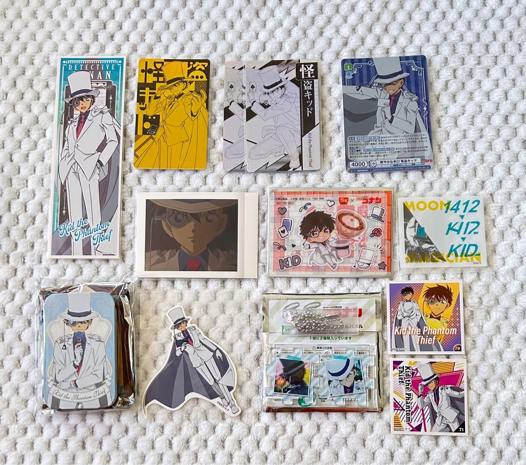 江戸川コナン、灰原哀、毛利蘭、工藤新一、怪盗キッド、赤井秀一　グッズバラ売り