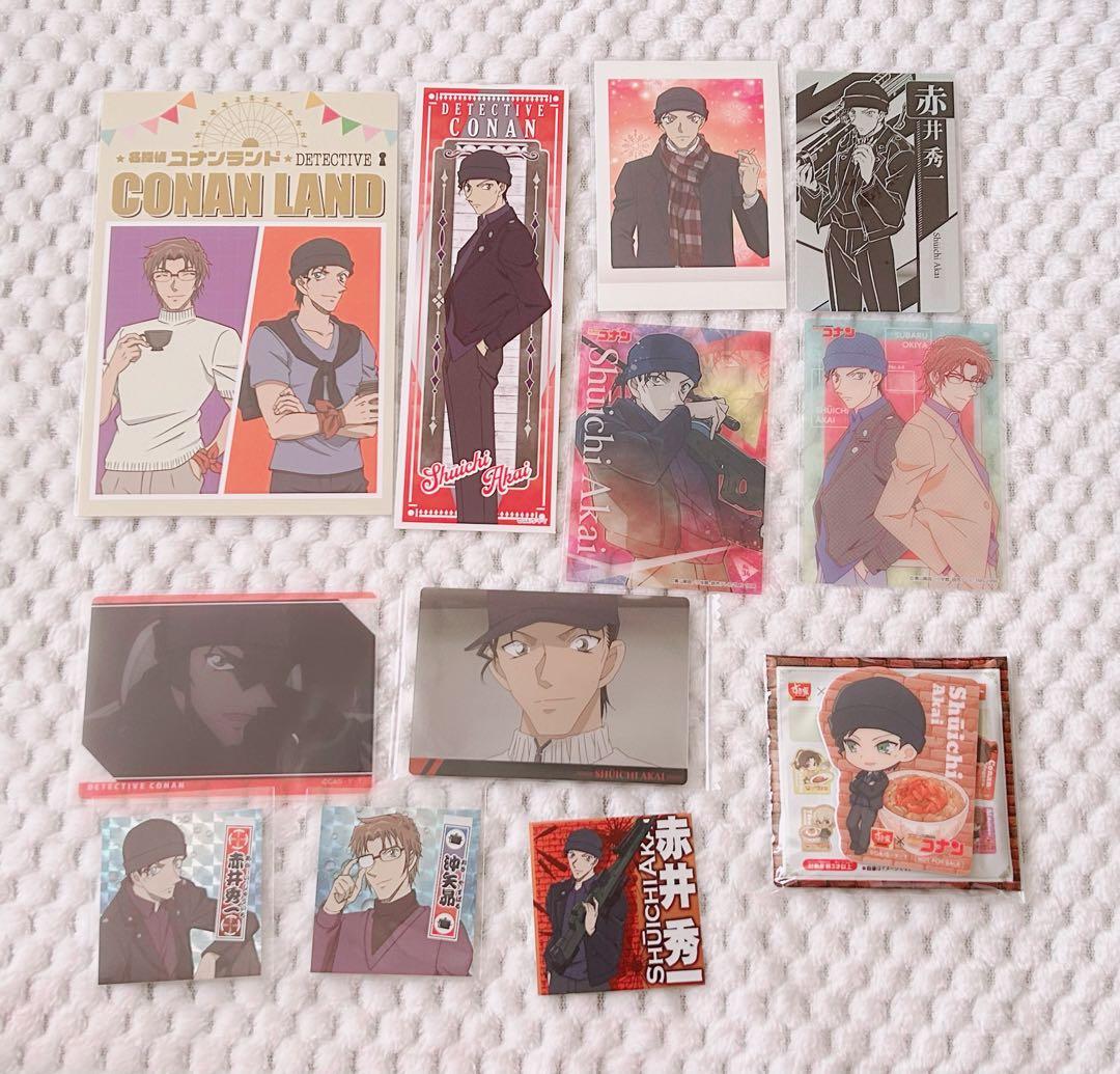 江戸川コナン、灰原哀、毛利蘭、工藤新一、怪盗キッド、赤井秀一　グッズバラ売り