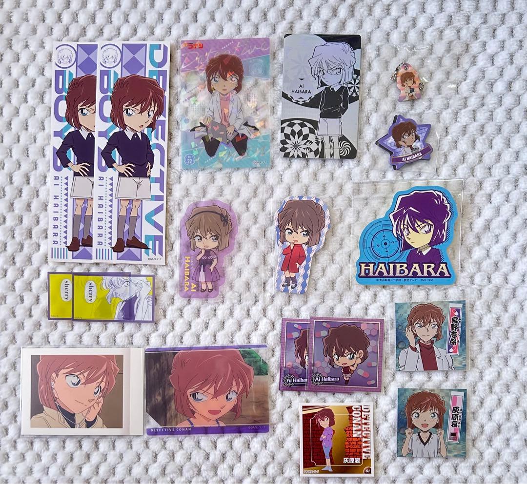 江戸川コナン、灰原哀、毛利蘭、工藤新一、怪盗キッド、赤井秀一　グッズバラ売り