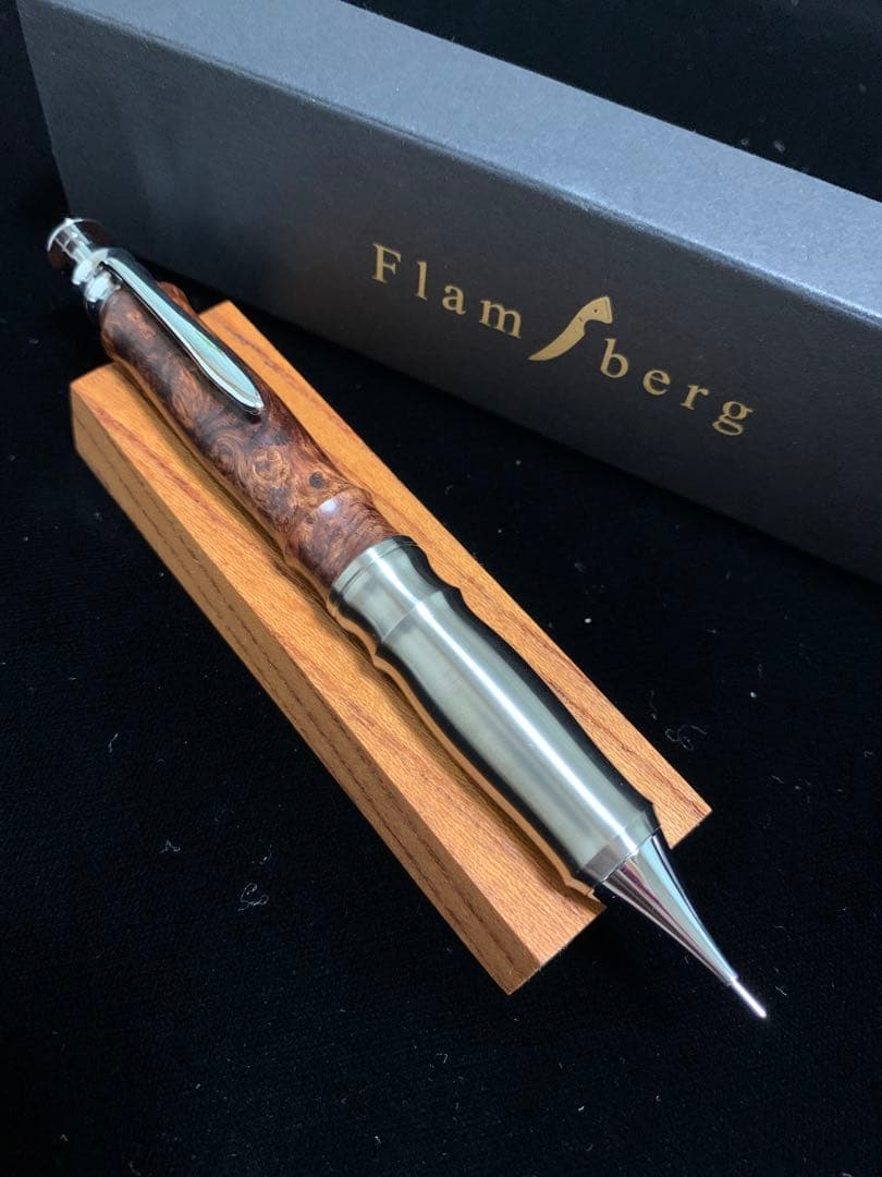 Flamberg フランベルク ホンジュラスローズウッド瘤 チタングリップ