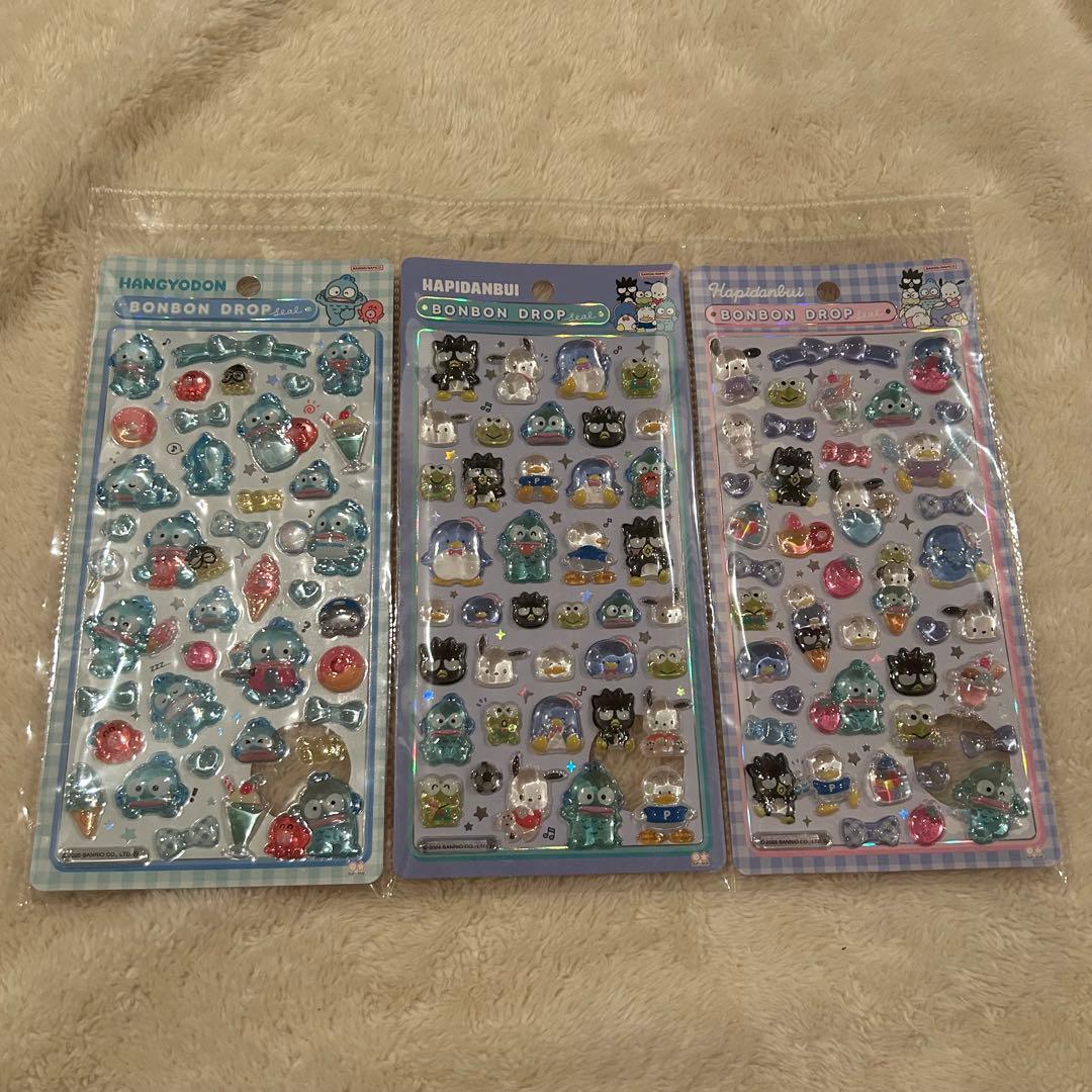 最終値下げ【正規品】サンリオボンボンドロップシール　第一弾　第二弾　12枚セット