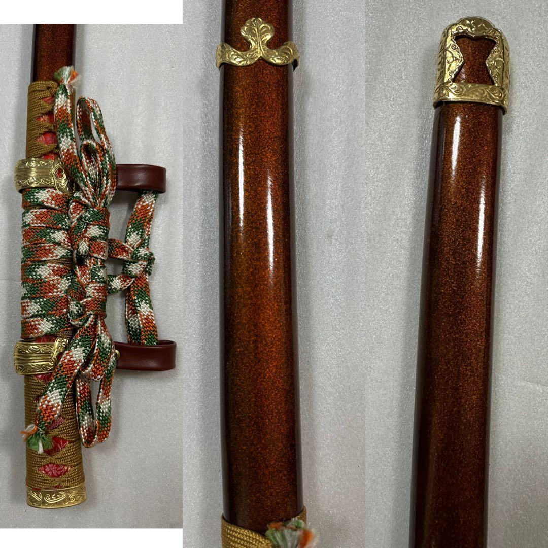 模造刀 大太刀 飾り太刀 鞘付き全長約104cm 26A4