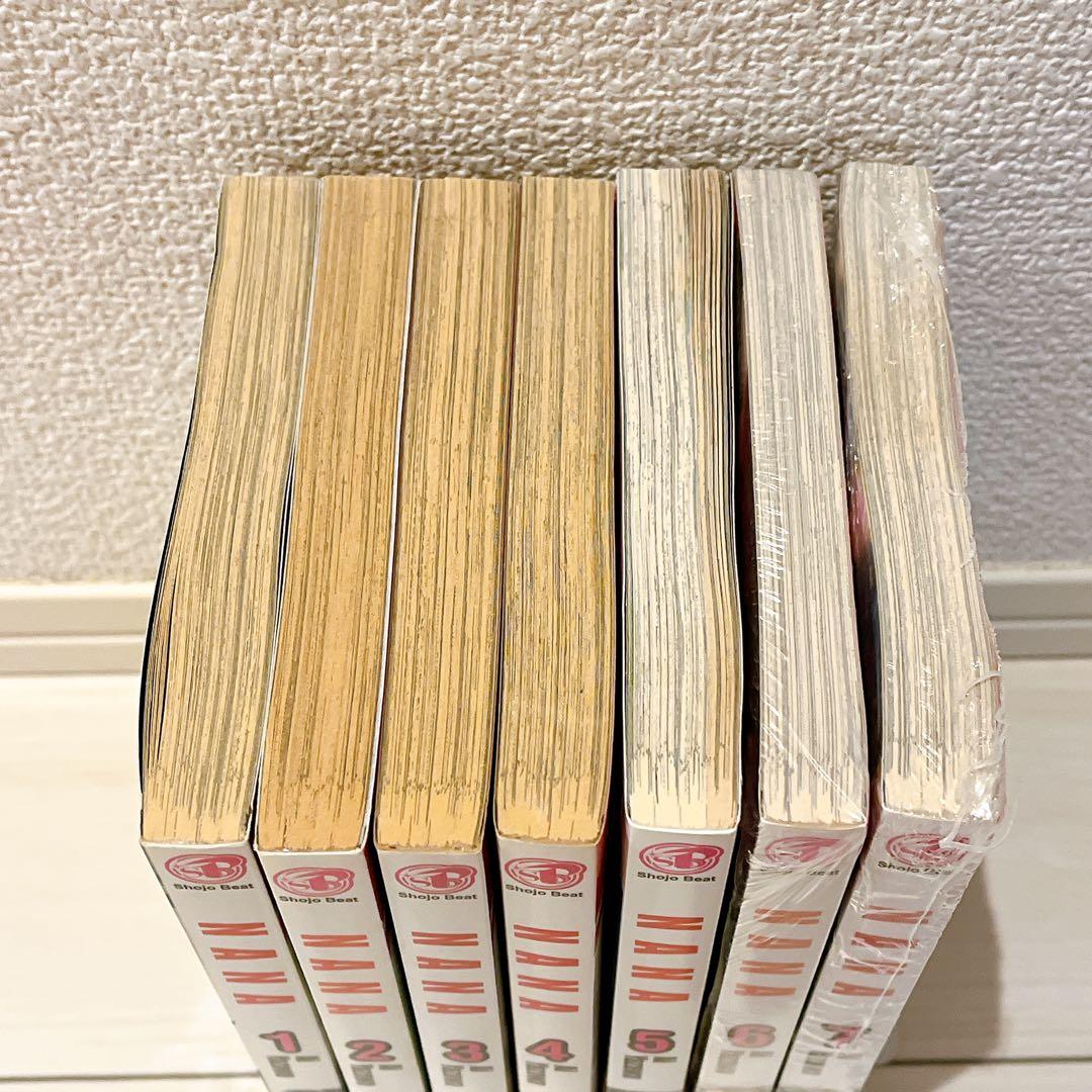 NANA 矢沢あい 英語版 洋書 1〜7巻 セット NANA 矢沢あい 英語版
