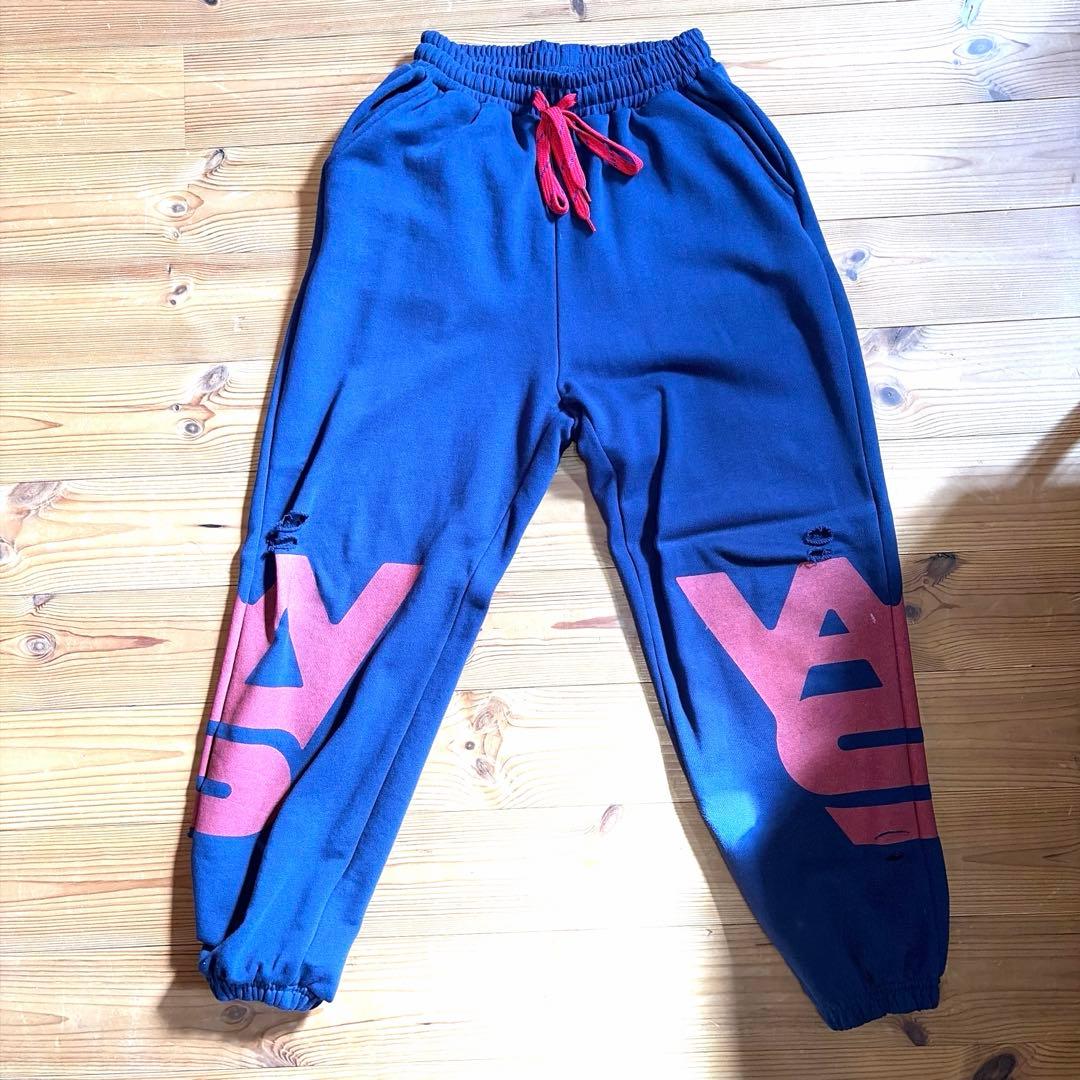 Vaundy VAWS Logo Sweat Pants Navy - メルカリ