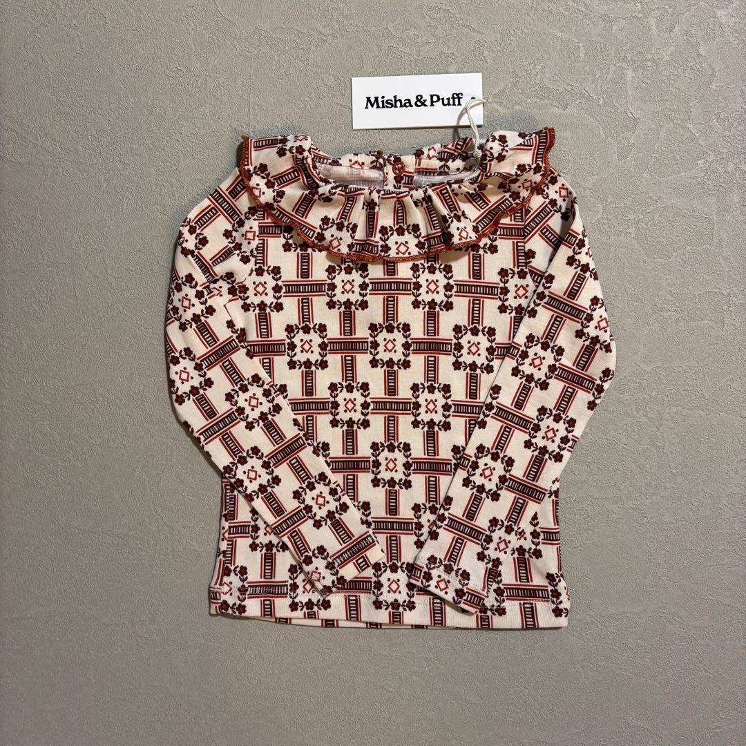 Misha&Puff Paloma Top Railroad Floral 3y misha and puff Railroad