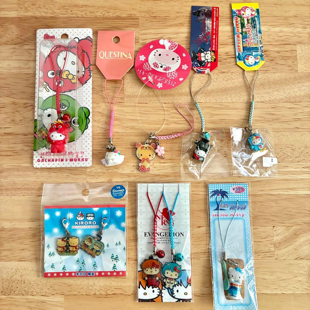 h*K様 【まとめ売り】ご当地キティ　根付け　ストラップ　キーホルダー　101個