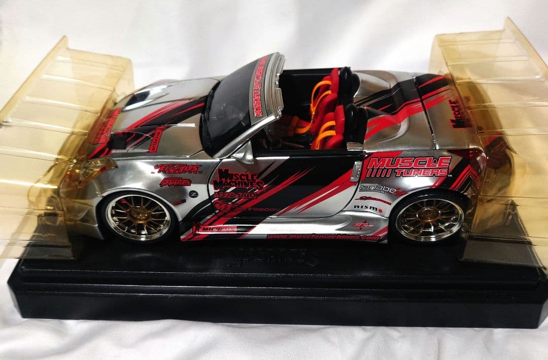 マッスルマシーンズ '04 350Z 1:18 日産 Z33 シルバー
