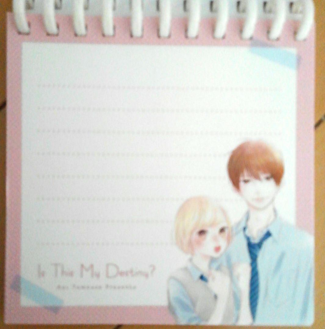 別冊マーガレット 運命とか言ってみる 恋するメモパッド　非売品　レア