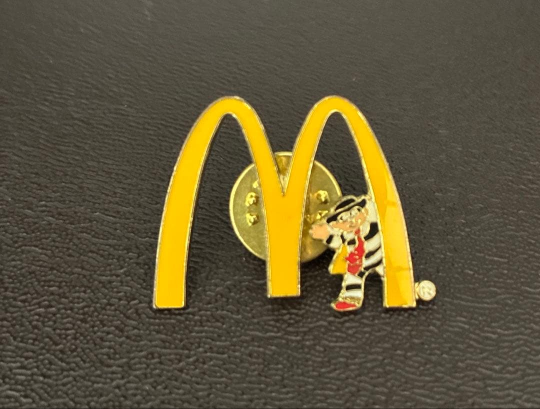 マクドナルド ハンバーグラー　ピンバッジ